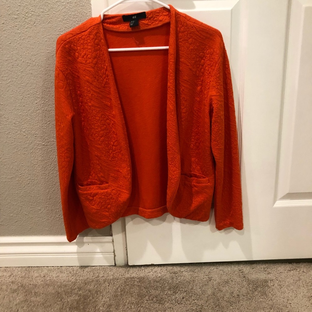Orange H&M blazer